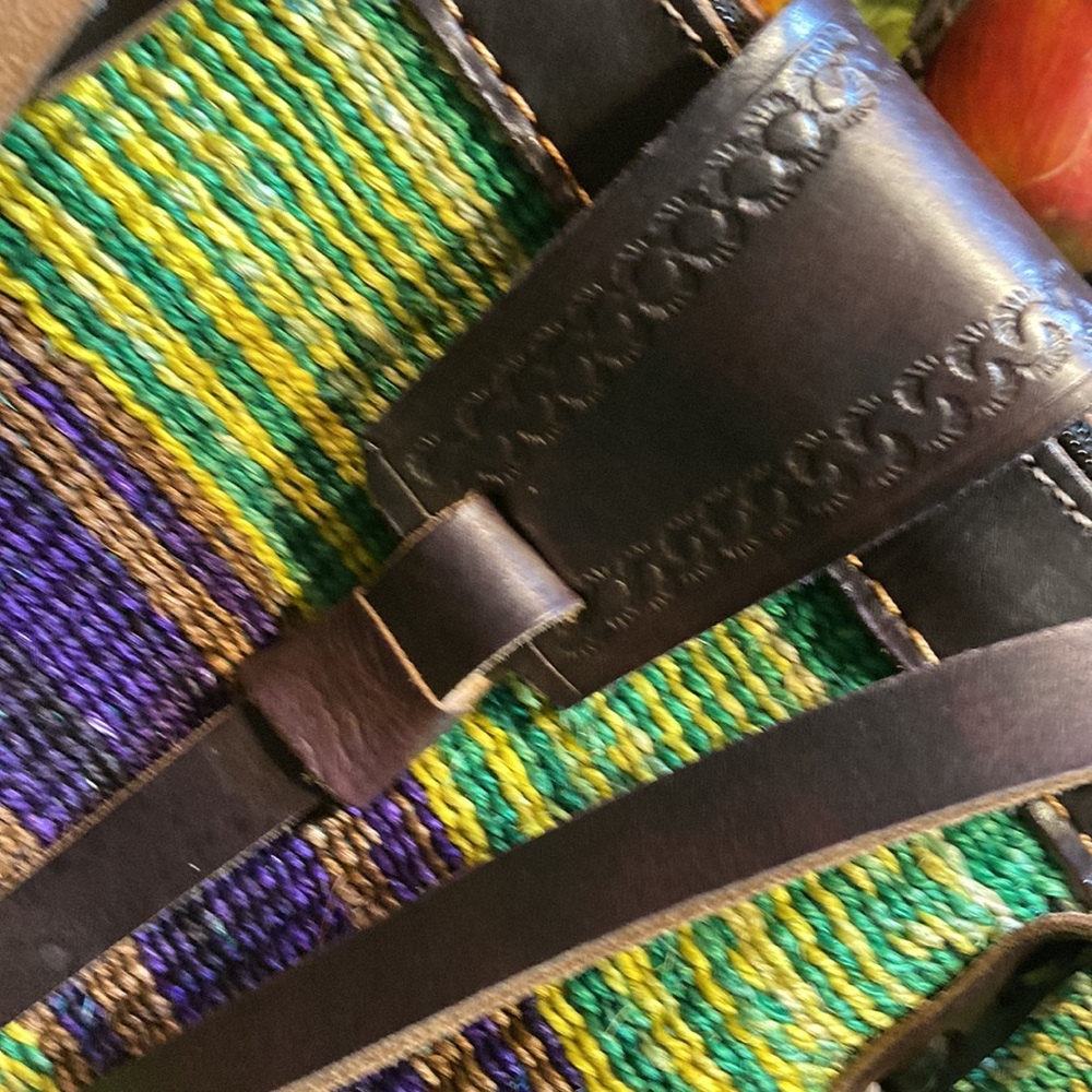 Multicolor Woven Tote Bag - Picture 2 of 8